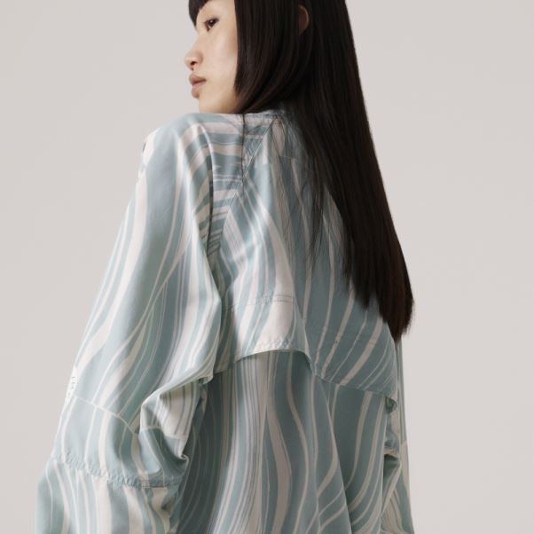 Adidas By Stella Mccartney Truecasuals Imprimé Tracktop Mode Blanc