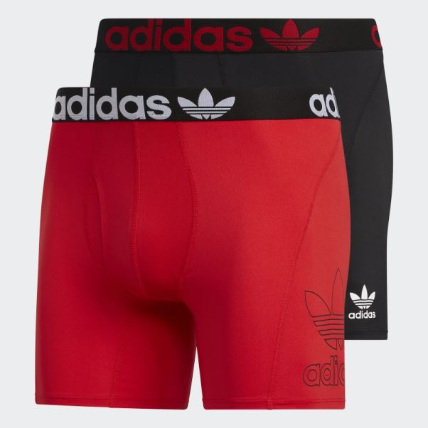 Adidas Trèfle Boxer 2 Paires écarlate