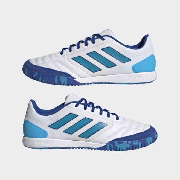 Adidas Top Sala Competition Chaussures De Foot En Salle Blanc
