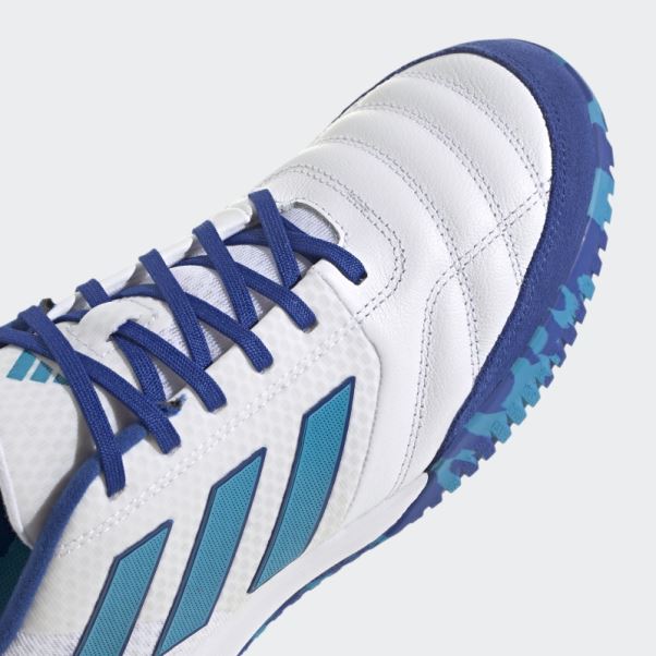 Adidas Top Sala Competition Chaussures De Foot En Salle Blanc