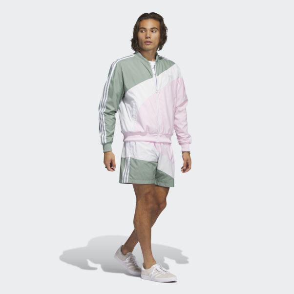 Short Adidas Swirl Tissé Rose
