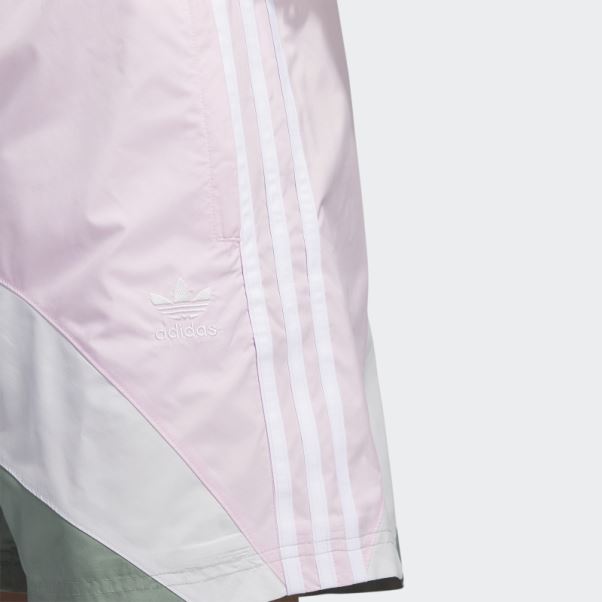 Short Adidas Swirl Tissé Rose