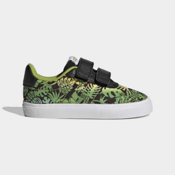 Adidas X Disney Vulc Raid3r Slip-on Muppets Chaussures à Crochets Et Boucles Noir Chaud