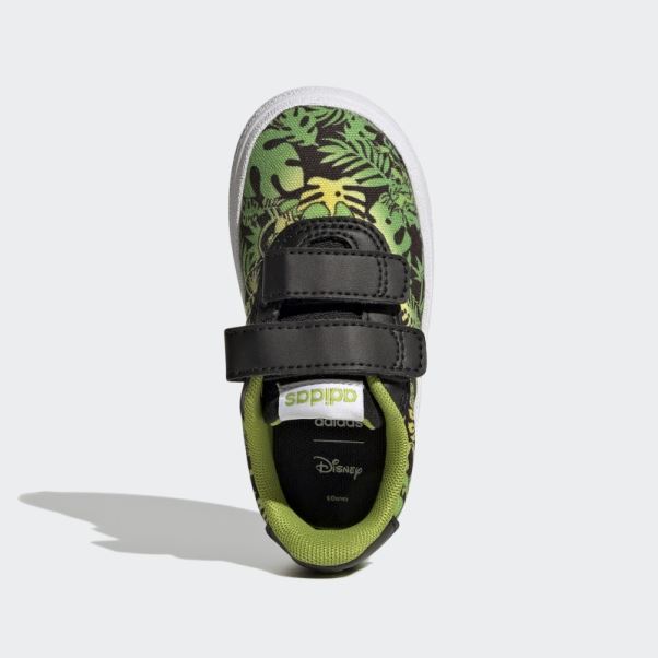 Adidas X Disney Vulc Raid3r Slip-on Muppets Chaussures à Crochets Et Boucles Noir Chaud