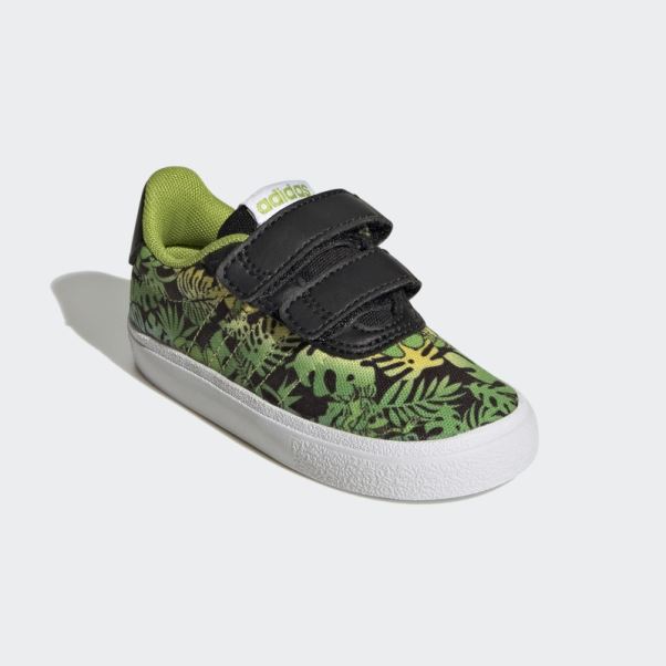 Adidas X Disney Vulc Raid3r Slip-on Muppets Chaussures à Crochets Et Boucles Noir Chaud