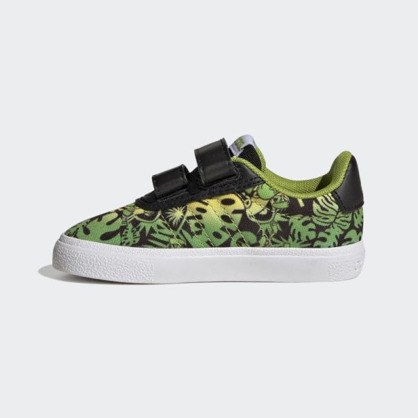 Adidas X Disney Vulc Raid3r Slip-on Muppets Chaussures à Crochets Et Boucles Noir Chaud
