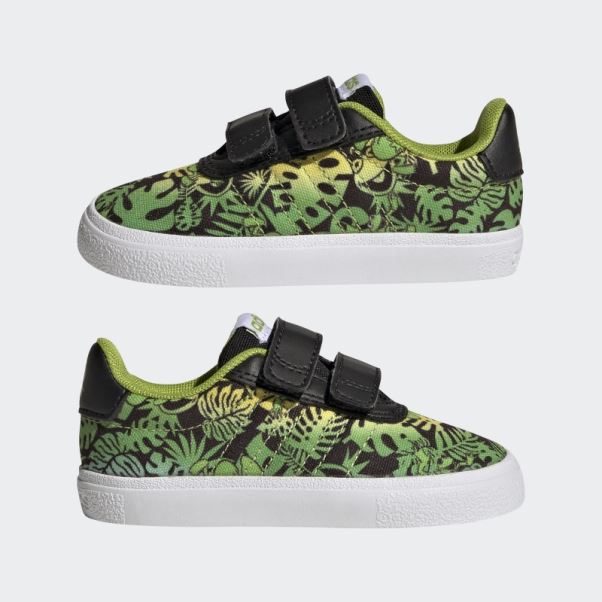 Adidas X Disney Vulc Raid3r Slip-on Muppets Chaussures à Crochets Et Boucles Noir Chaud