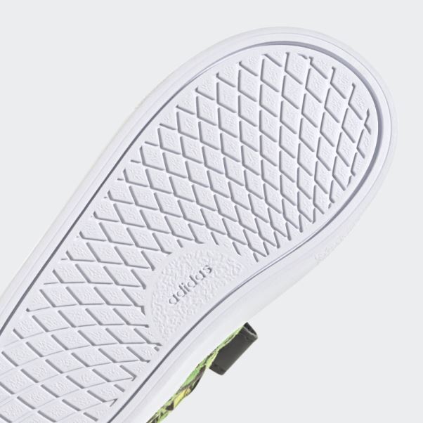 Adidas X Disney Vulc Raid3r Slip-on Muppets Chaussures à Crochets Et Boucles Noir Chaud