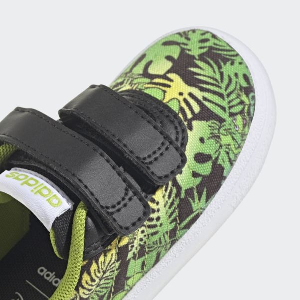 Adidas X Disney Vulc Raid3r Slip-on Muppets Chaussures à Crochets Et Boucles Noir Chaud