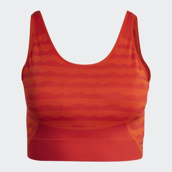 Soutien-gorge à Maintien Léger Aeroknit Marimekko Orange (grande Taille) Adidas