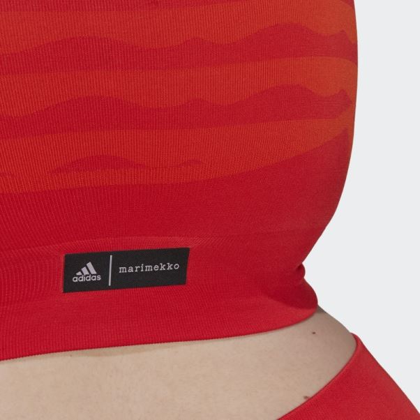 Soutien-gorge à Maintien Léger Aeroknit Marimekko Orange (grande Taille) Adidas