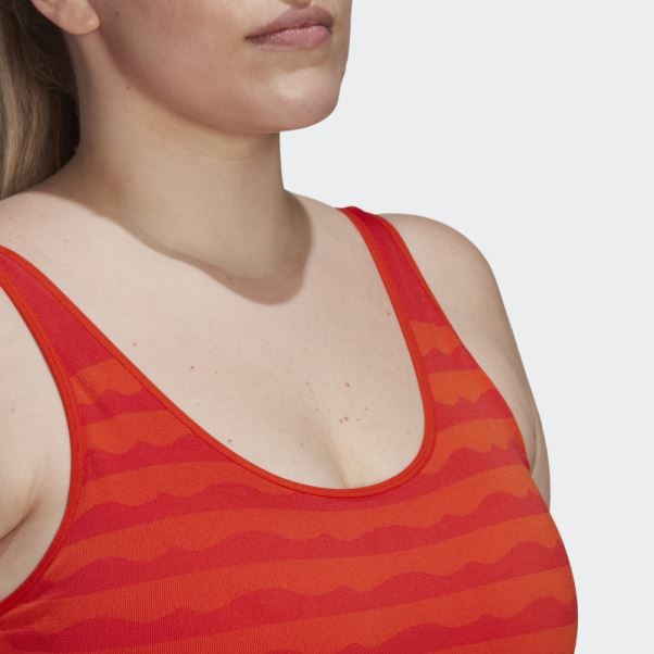 Soutien-gorge à Maintien Léger Aeroknit Marimekko Orange (grande Taille) Adidas