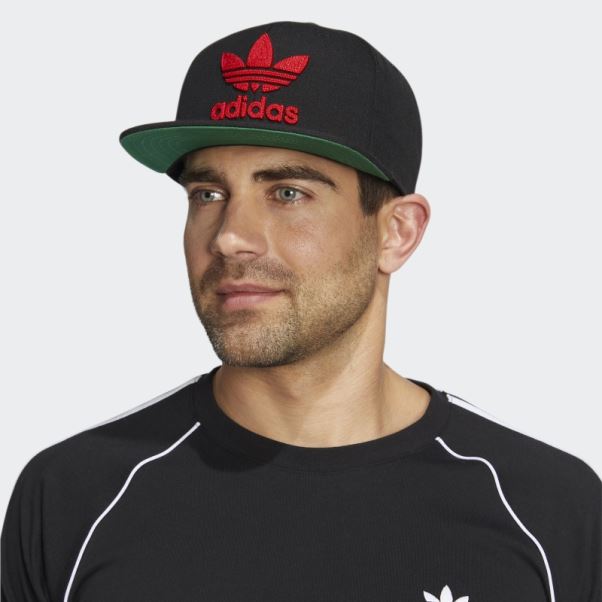 Casquette Snapback Trèfle Adidas Noir