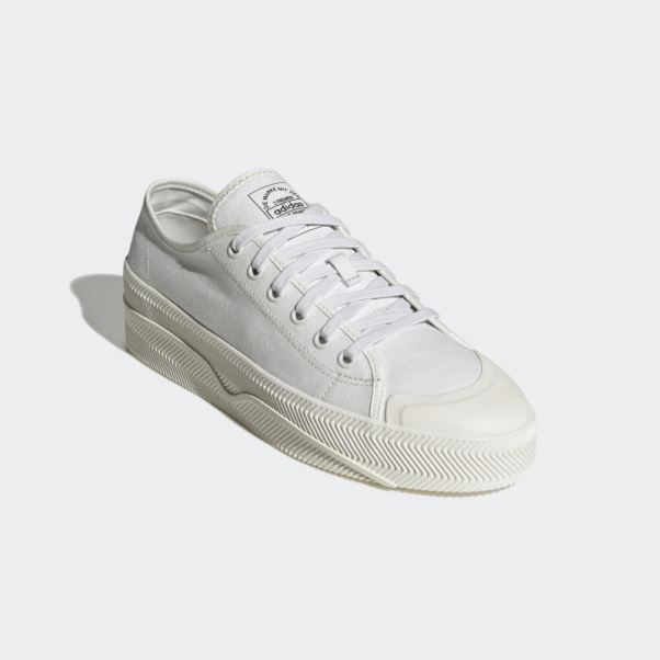 Nizza 2 Low Chaussures Blanc Adidas