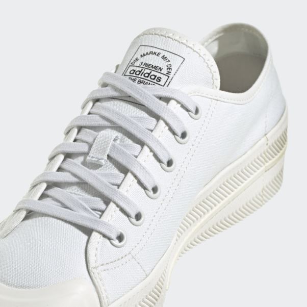 Adidas Nizza 2 Low Blanche