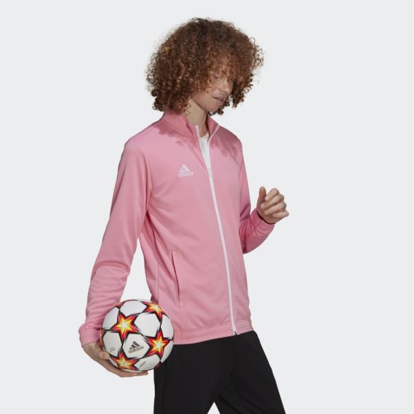 Entrada 22 Haut De Survêtement Adidas Pink Glow