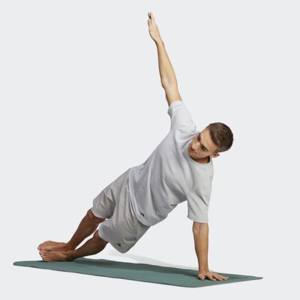 Short Adidas Yoga Training 2-en-1 Gris Uni Mgh