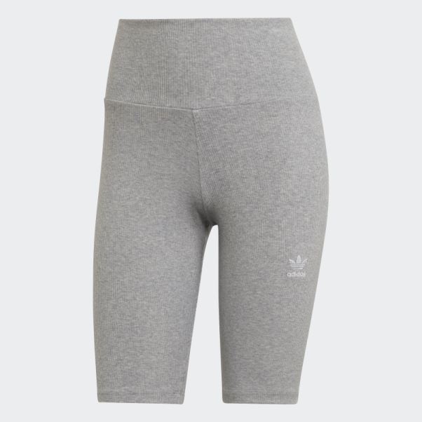 Collants Courts Adicolor Essentials Gris Moyen Adidas