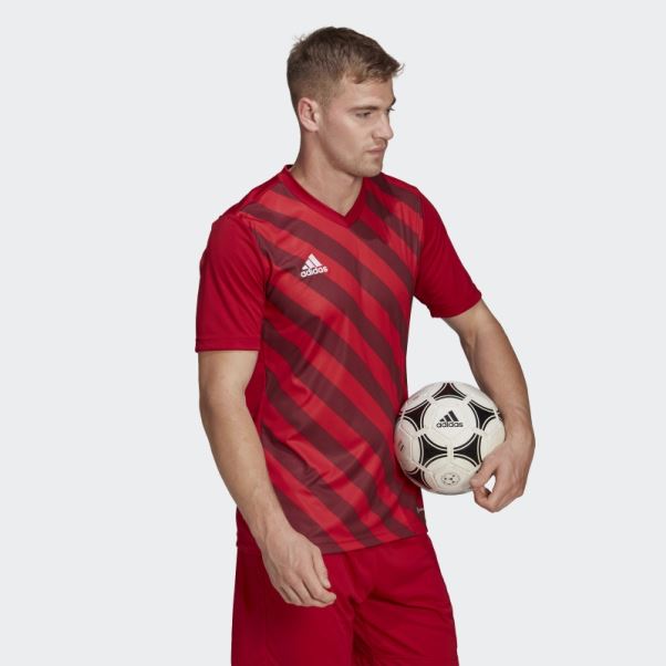 Maillot Graphique Adidas Entrada 22 Rouge