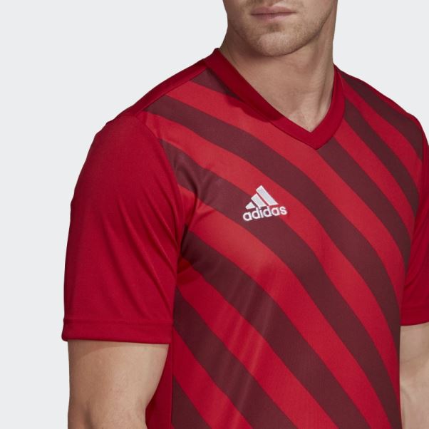 Maillot Graphique Adidas Entrada 22 Rouge