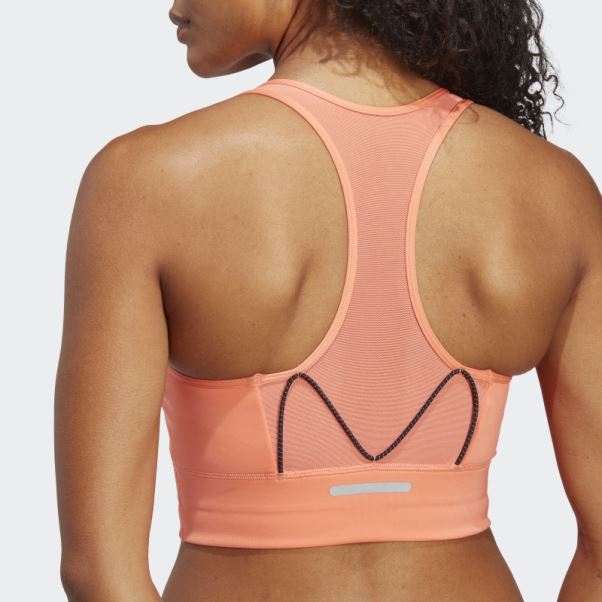 Soutien-gorge De Course à Maintien Moyen Adidas Corail