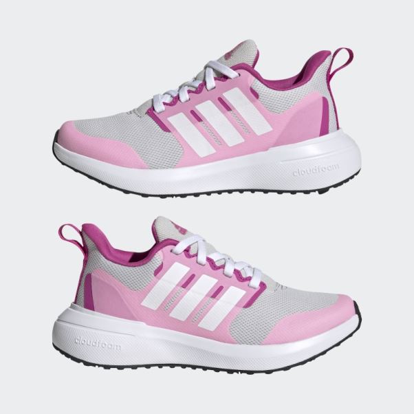 Chaussure Fortarun 2.0 Cloudfoam Lace Adidas Gris