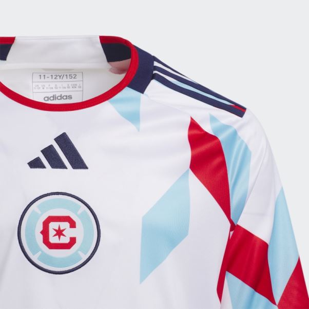 Adidas Maillot Extérieur Chicago Fire 23/24 Blanc