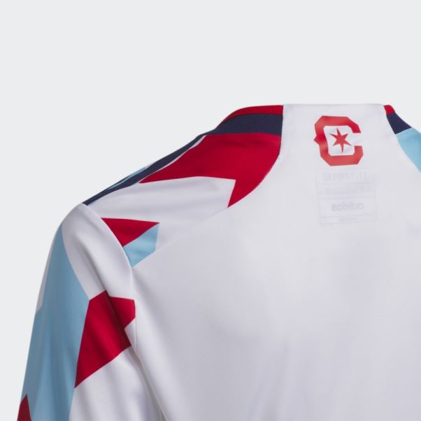 Adidas Maillot Extérieur Chicago Fire 23/24 Blanc