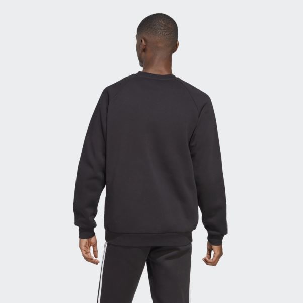 Sweat Adidas Adicolor Classics Crew 3-stripes Noir