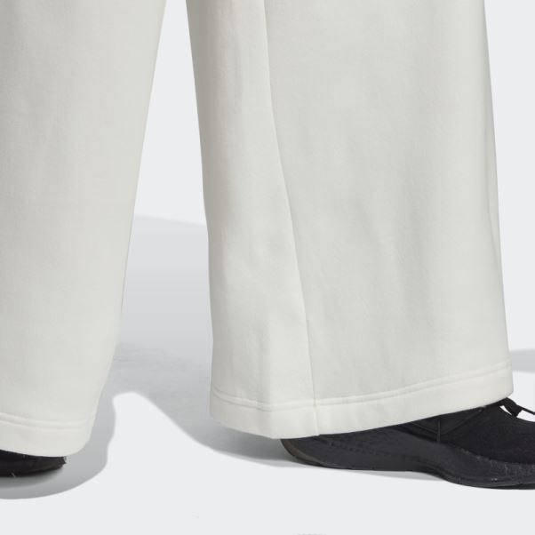 Pantalon Large En Polaire Adidas Studio Lounge Non Teint