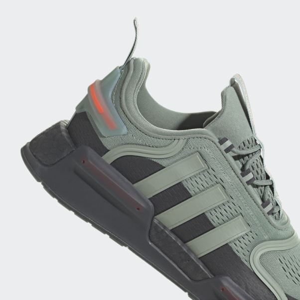 Adidas Nmd-v3 Chaussures Argent Vert
