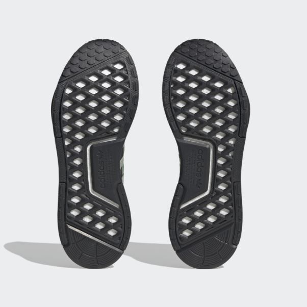 Adidas Nmd-v3 Chaussures Argent Vert