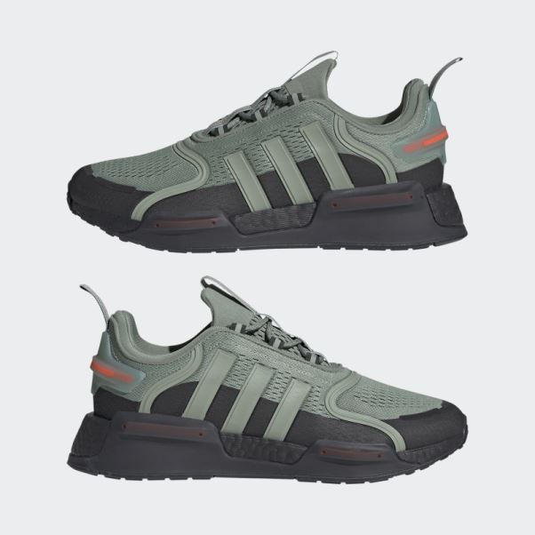 Adidas Nmd-v3 Chaussures Argent Vert