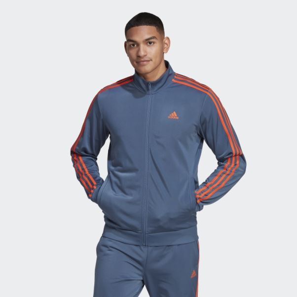 Veste De Survêtement Essentials Warm-up 3 Bandes Acier Adidas
