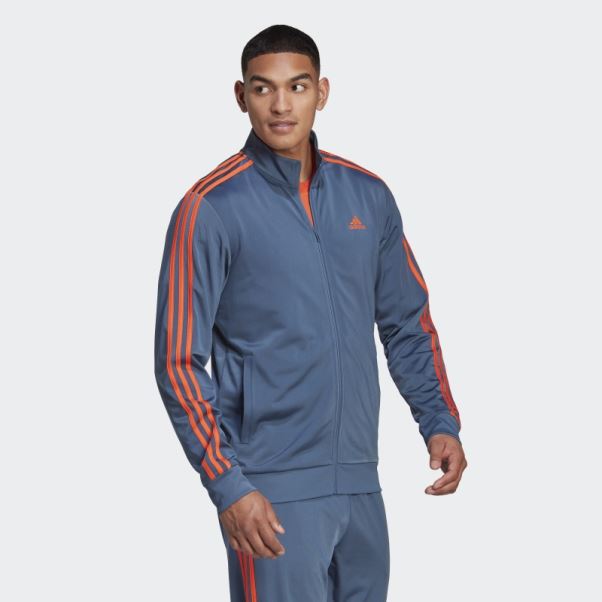 Veste De Survêtement Essentials Warm-up 3 Bandes Acier Adidas