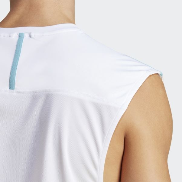 Débardeur De Base D'entraînement Blanc Adidas