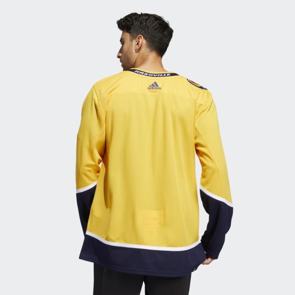 Predators Domicile Authentique Maillot Adidas Tournesol-SLD
