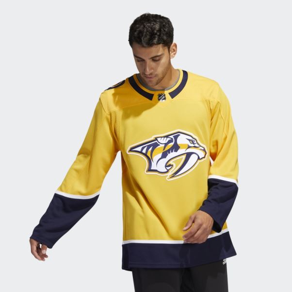 Predators Domicile Authentique Maillot Adidas Tournesol-SLD