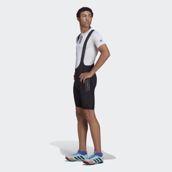 Le Cuissard à Bretelles Rembourré Adiventure Adidas Noir