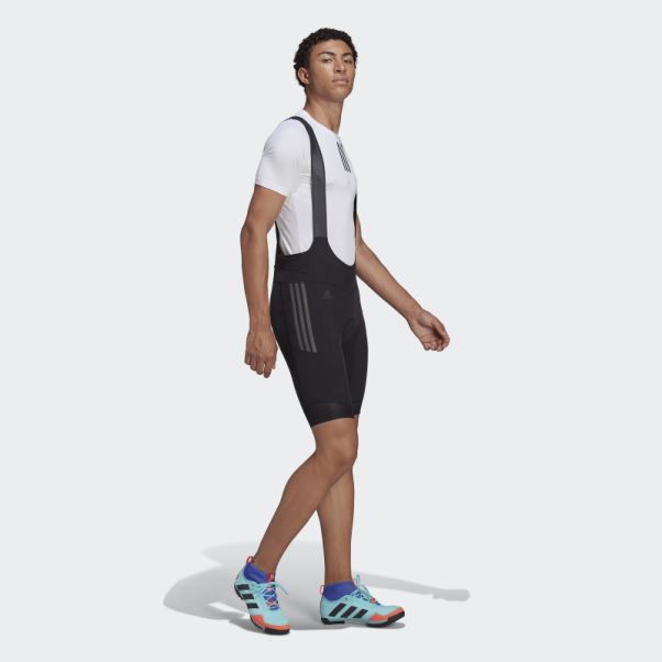 Le Cuissard à Bretelles Rembourré Adiventure Adidas Noir