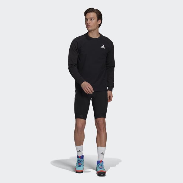 Le Cuissard à Bretelles Rembourré Adiventure Adidas Noir