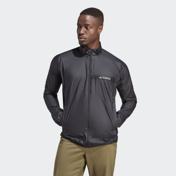 Veste Coupe-vent Adidas Terrex Multi Noir