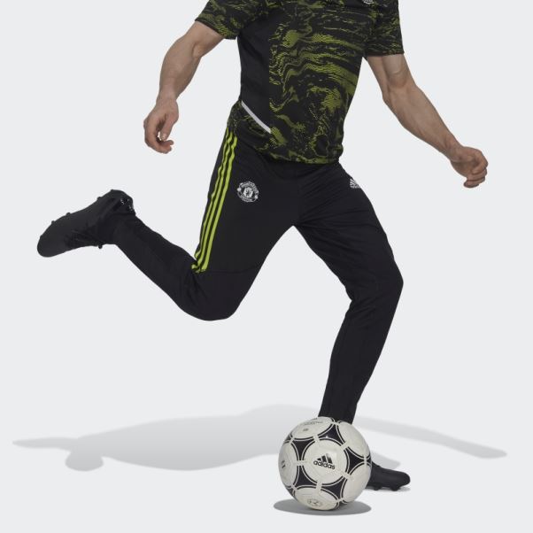 Manchester United Condivo 22 Pro Pantalon De Survêtement Noir Adidas