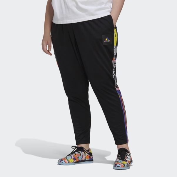 Pantalon De Survêtement Adidas Tiro Pride Noir (grande Taille)