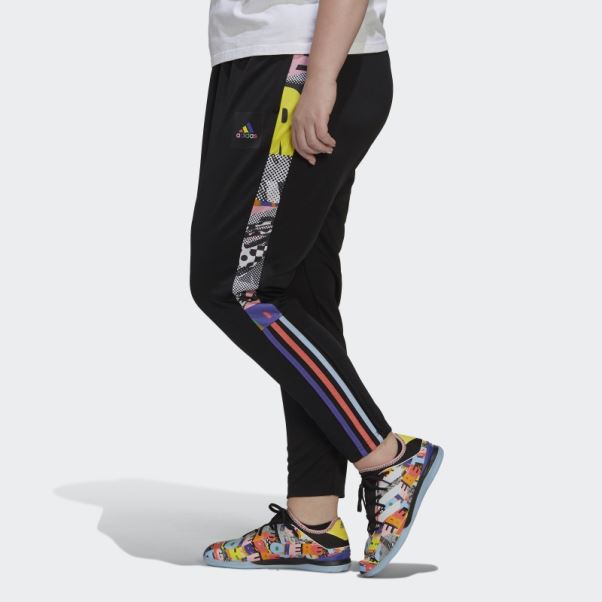 Pantalon De Survêtement Adidas Tiro Pride Noir (grande Taille)