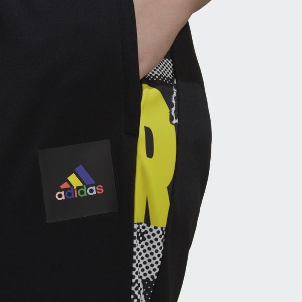 Pantalon De Survêtement Tiro Pride Noir (taille Plus) Adidas