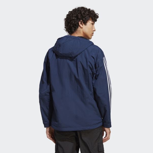Veste Polaire Réversible Adidas Indigo Nuit