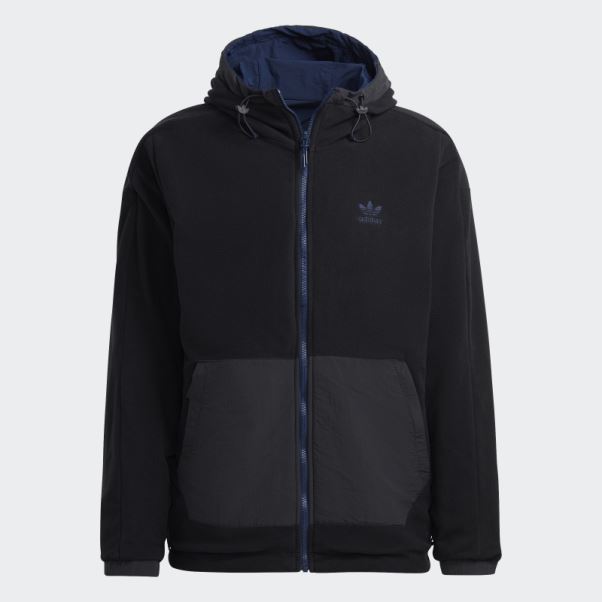Veste Polaire Réversible Adidas Indigo Nuit