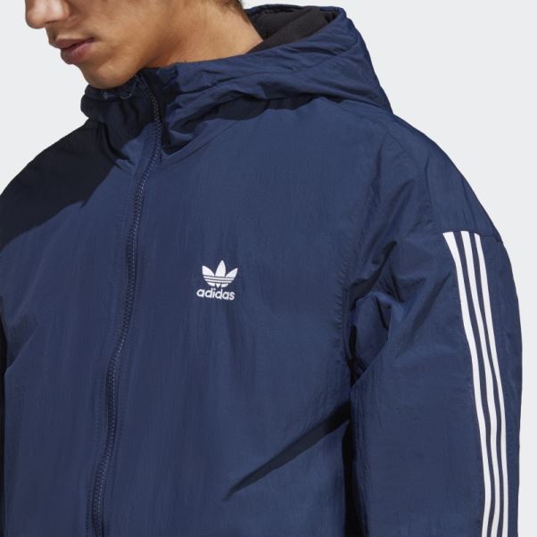 Veste Polaire Réversible Adidas Indigo Nuit