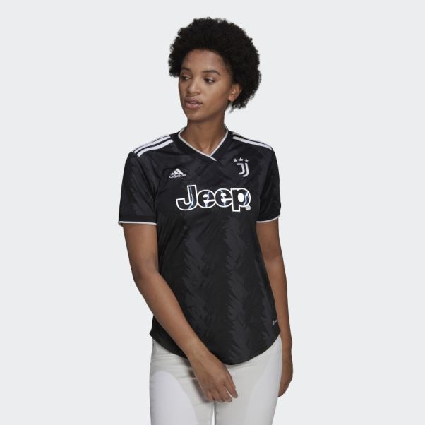 Maillot Extérieur Adidas Juventus 22/23 Carbone Chaud